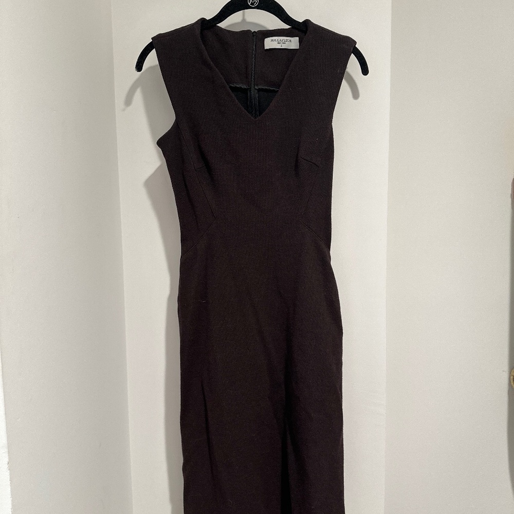 MM LaFleur Business Burgundy Black Dress, size 2